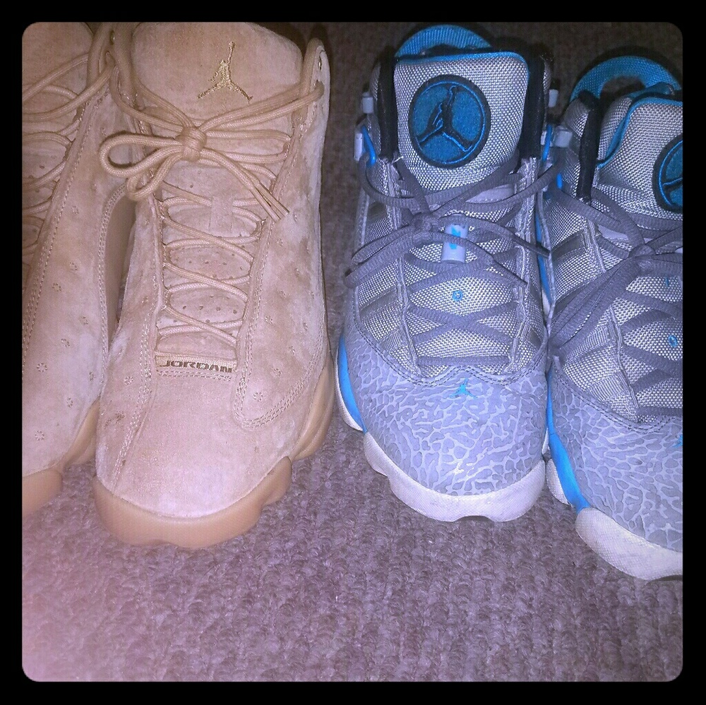 Jordan Retro 13 Wheat and 6 ring cool grey